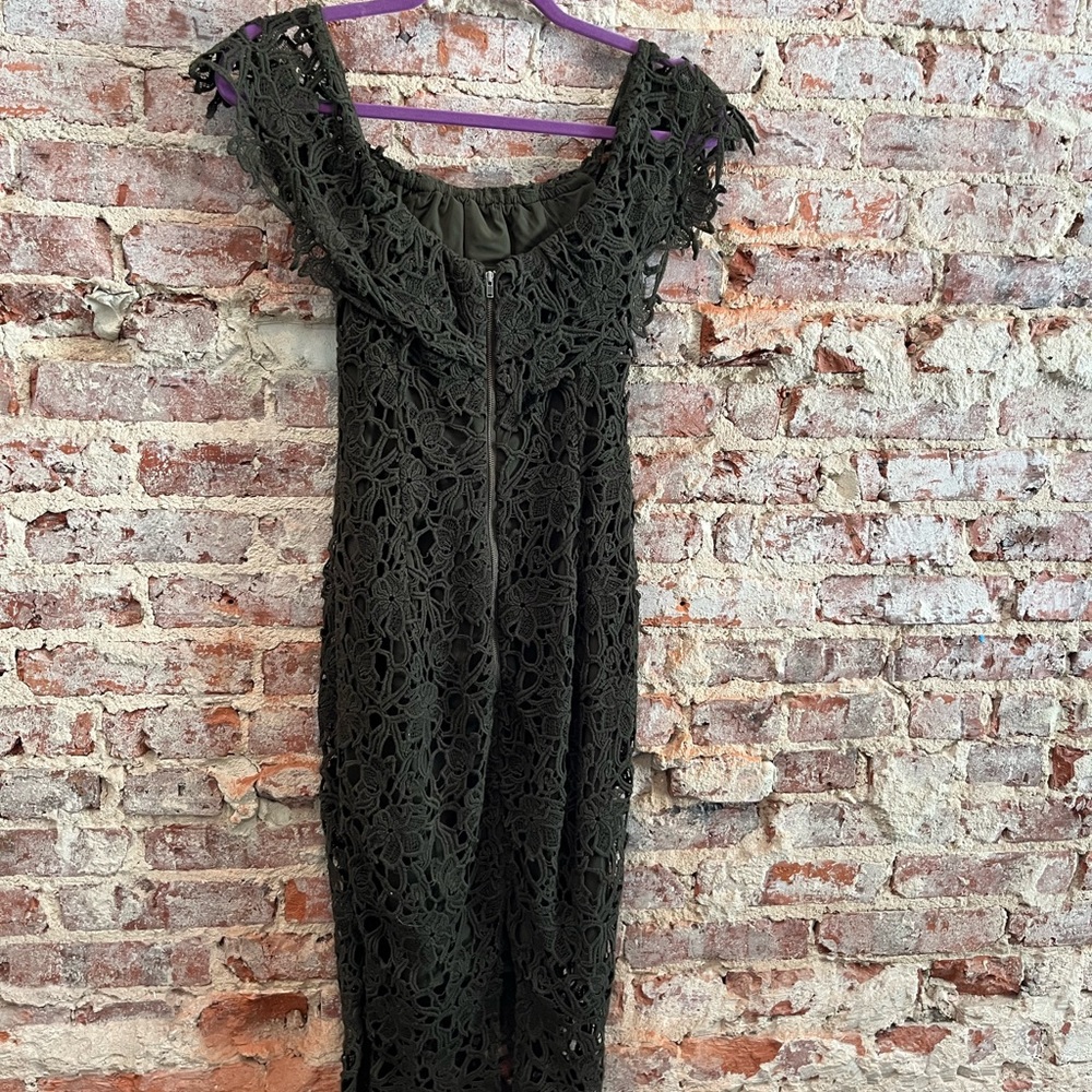 Stylestalker Dark Green Size XS knee length dress